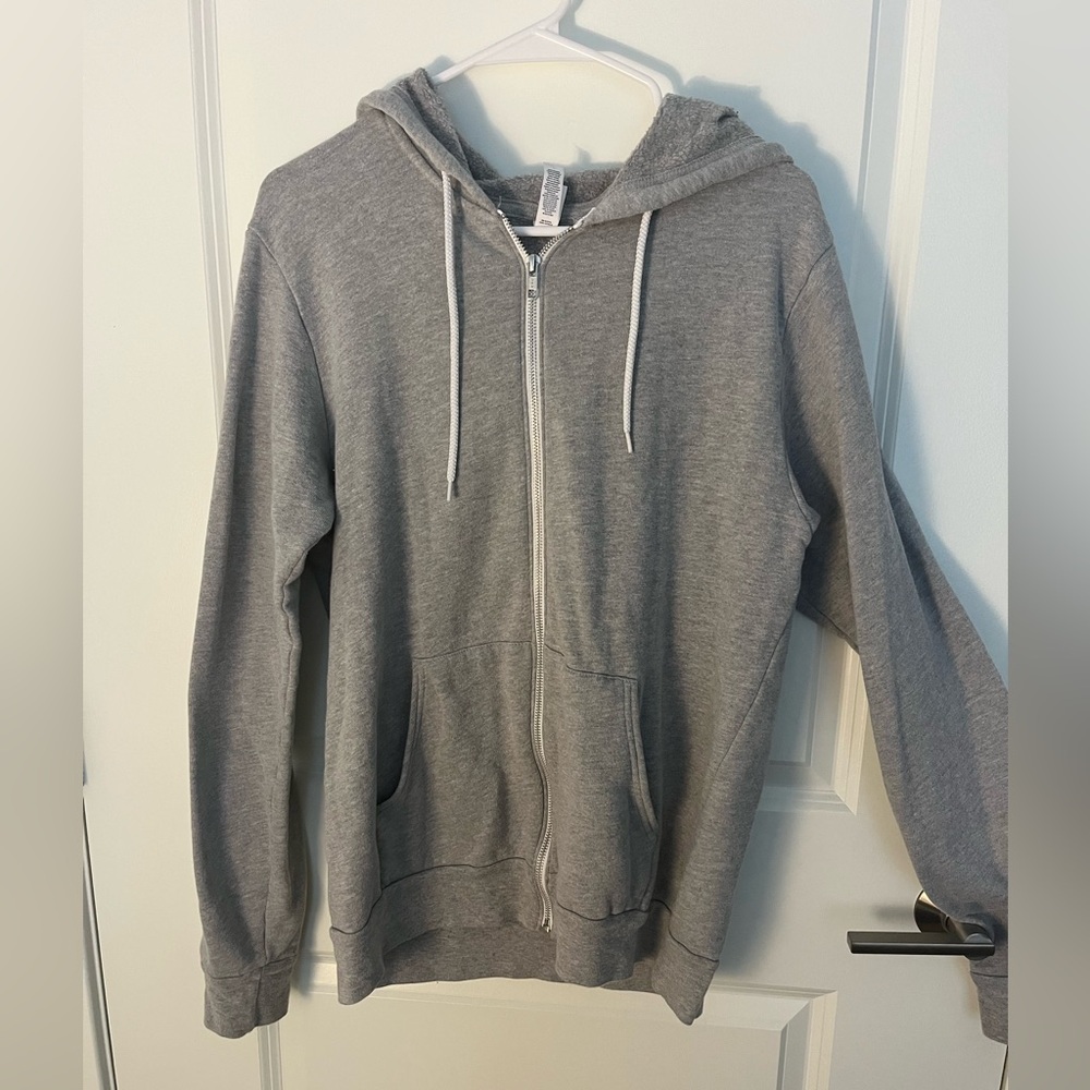 Gray Zip Up Cape Town Hoodie
